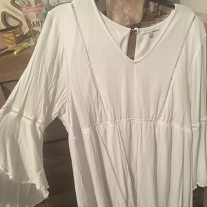 Size 2x Charlotte Russe flutter sleeve dress
